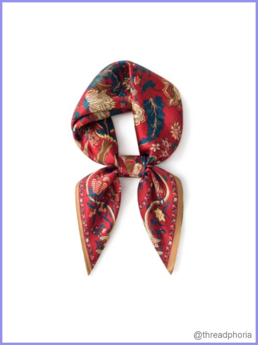 100% Mulberry Silk Square Scarf 26" Lightweight Women Neck Scarf